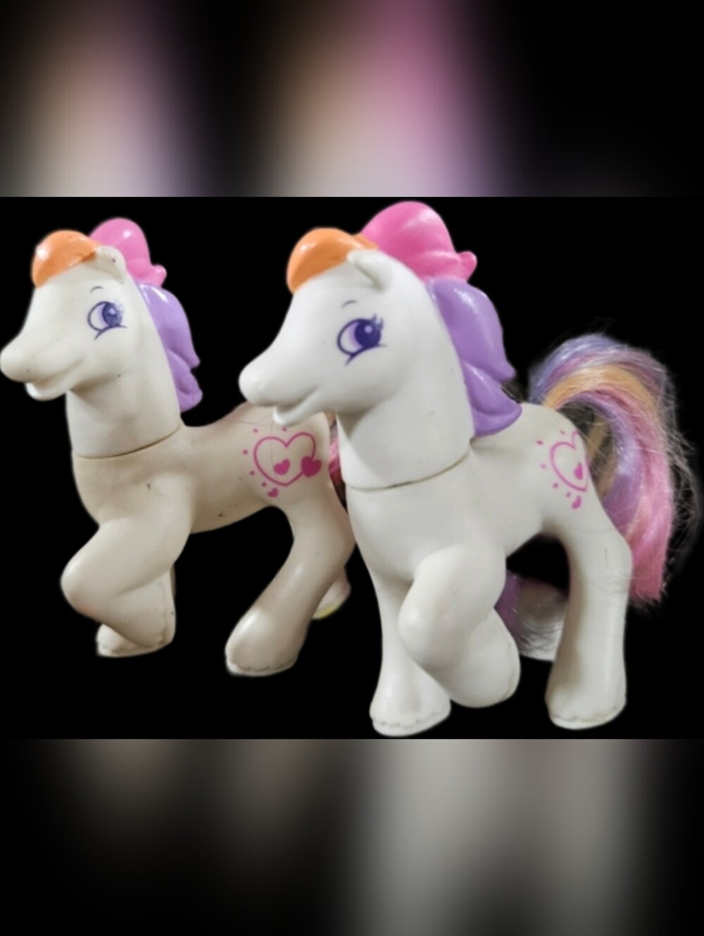 Vintage 1998 Macdonalds My Little Pony Set